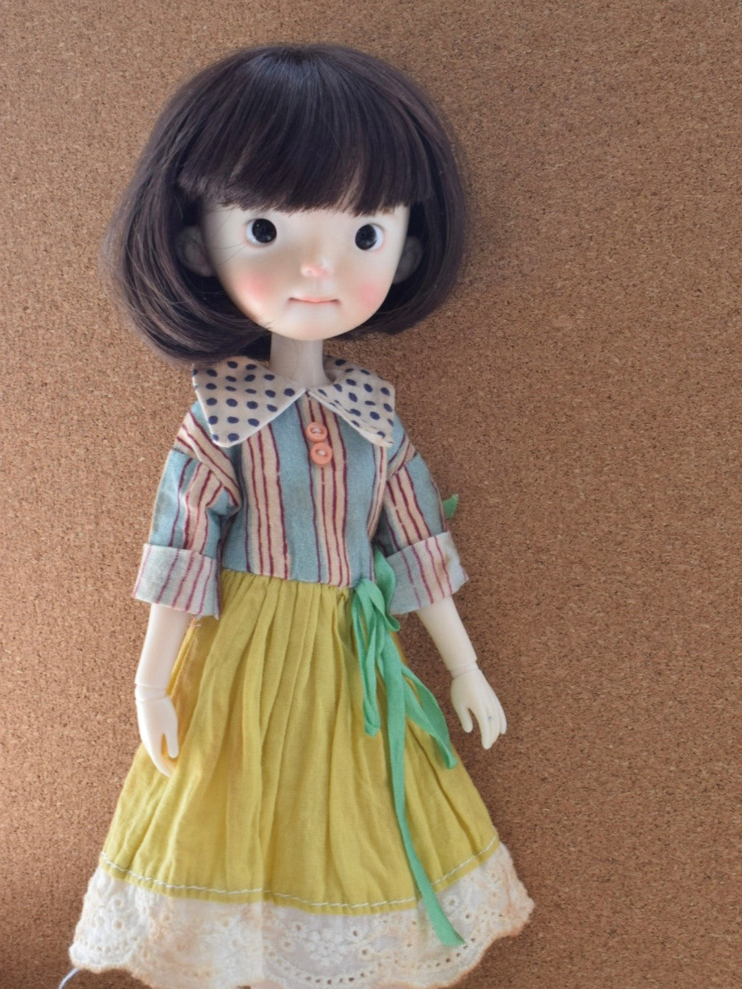 Rustic Cottage Blythe BJD Dress - Handmade Doll Clothes - ToastDoll