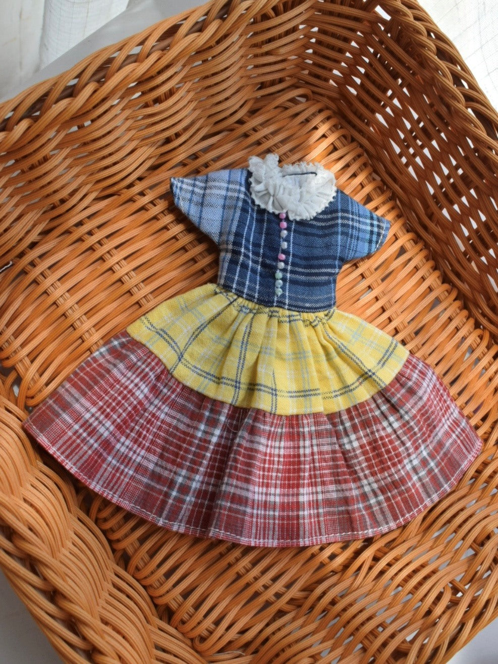 Rustic Cottage Blythe BJD Dress - Handmade Doll Clothes - ToastDoll
