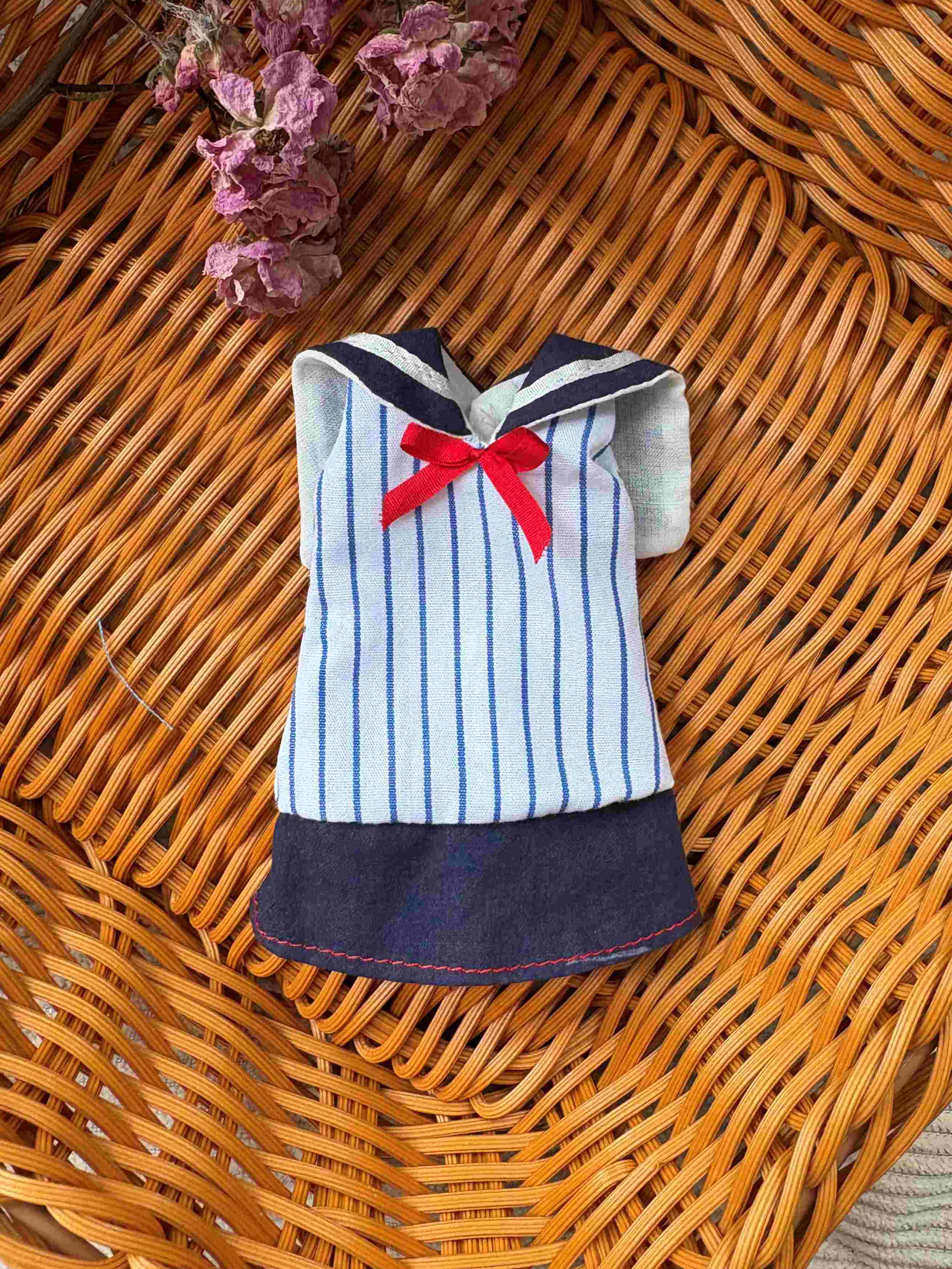 Vintage Little Girl Blythe BJD Dress - Handmade Doll Clothes - ToastDoll
