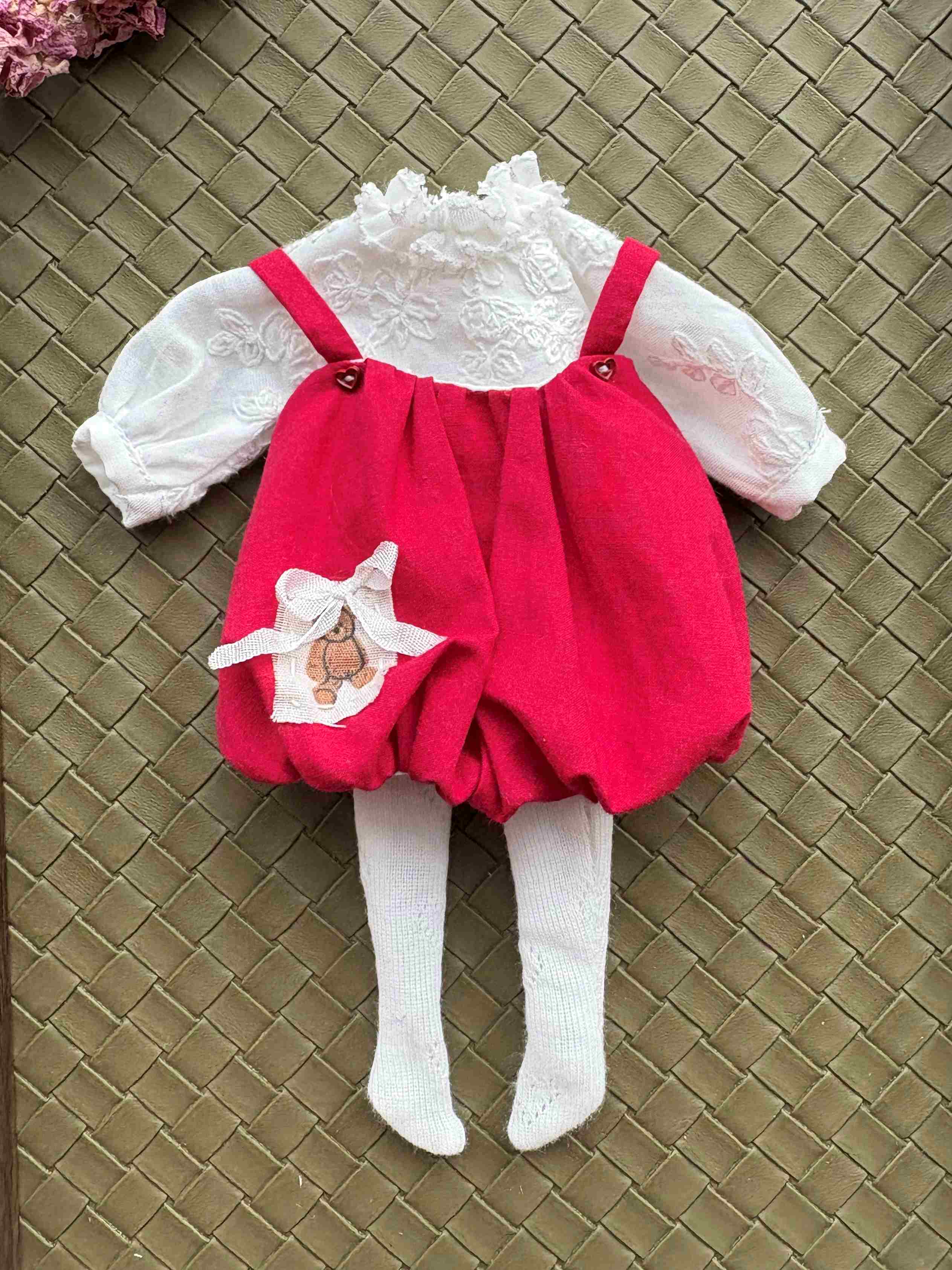 Vintage Little Girl Blythe BJD Dress - Handmade Doll Clothes - ToastDoll