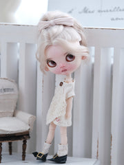 Sleeveless Dress Set Blythe Outfit - Handmade Doll Clothes - ToastDoll