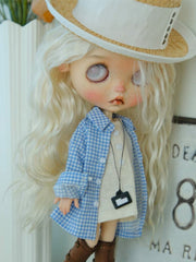 Sleeveless Dress Set Blythe Outfit - Handmade Doll Clothes - ToastDoll