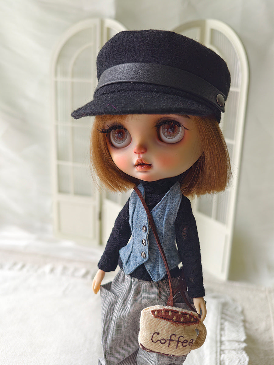 Urban Fashion Denim Blythe Outfit Detail | ToastDoll