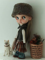 Chic Skirt Pants Layering Blythe Outfit Standing Pose | ToastDoll