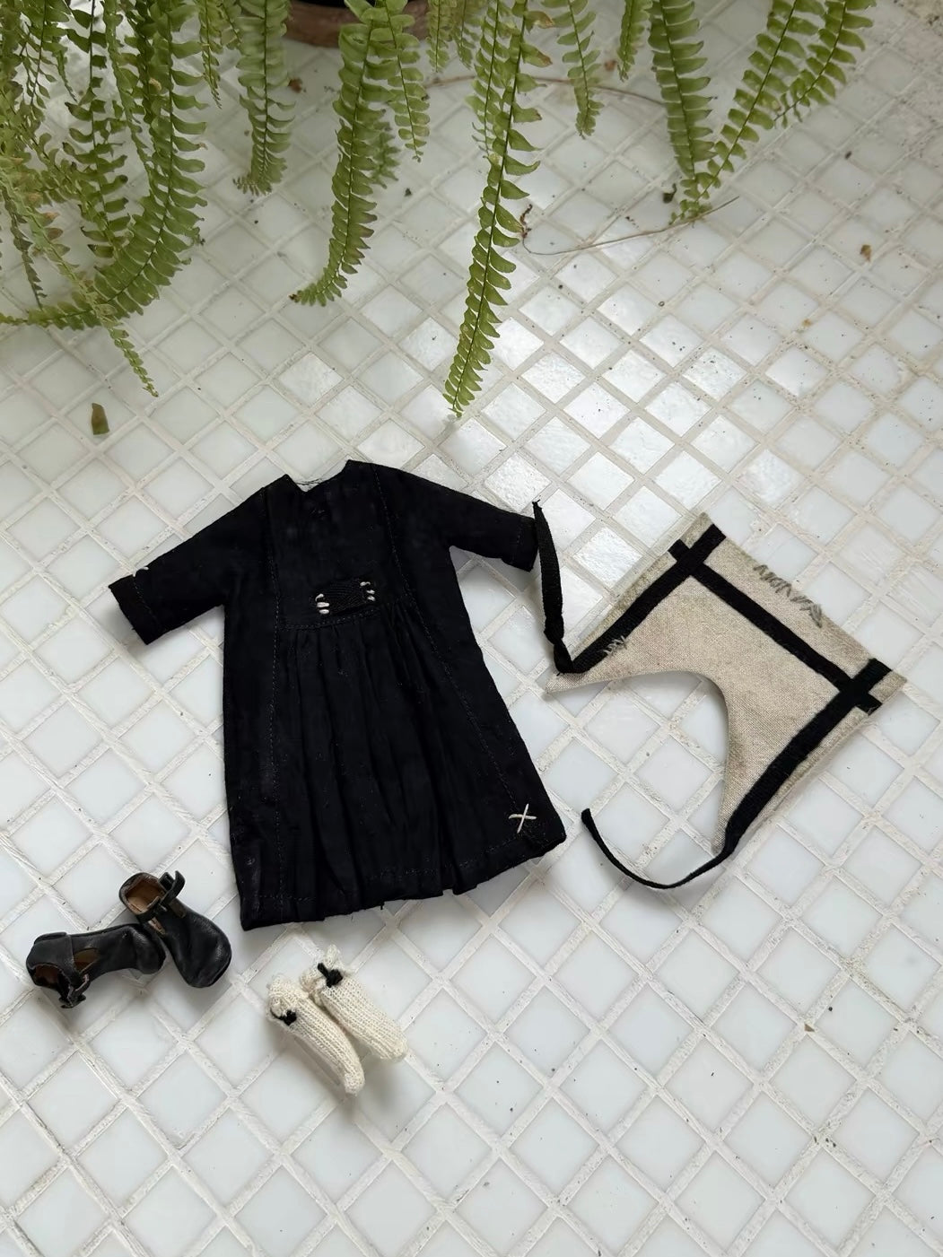 Vintage Sailor Blythe 1/6 BJD Set - Handmade Doll Clothes - ToastDoll