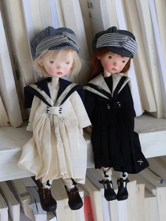 Vintage Sailor Blythe 1/6 BJD Set - Handmade Doll Clothes - ToastDoll