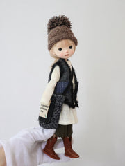 Chic Winter Blythe BJD Outfit - Handmade Doll Clothes - ToastDoll