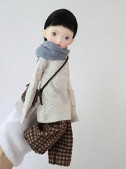 Warm Cozy Blythe BJD Outfit - Handmade Doll Clothes - ToastDoll