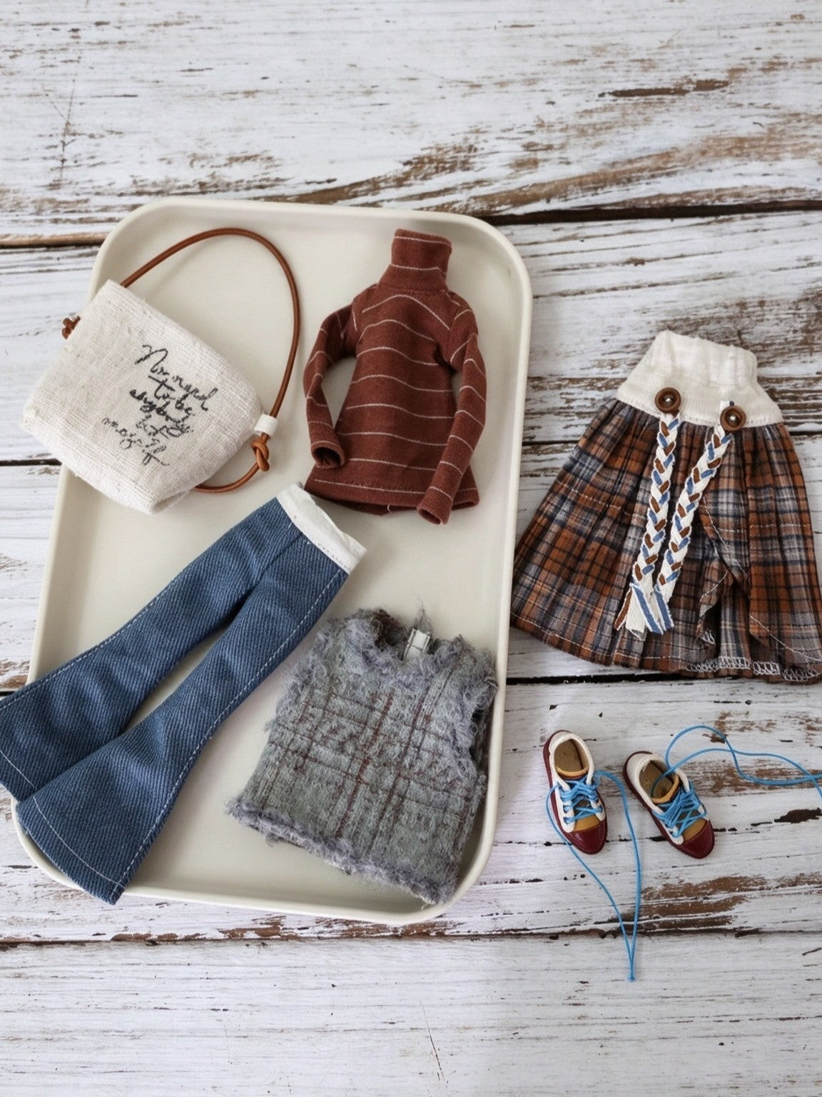 Chic Mix Blythe BJD Outfit - Handmade Doll Clothes - ToastDoll