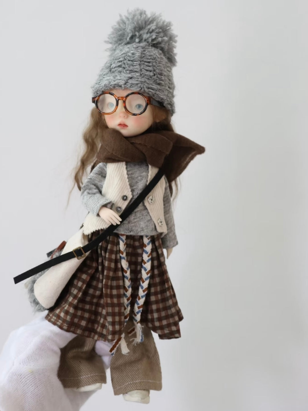 Winter Mix Blythe BJD Outfit On Doll Display | ToastDoll
