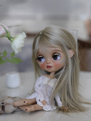 OOAK Custom Blythe Doll For Commission, Tan Girl