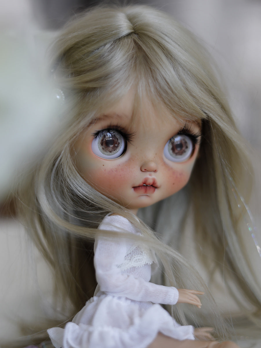 OOAK Custom Blythe Doll For Commission, Tan Girl