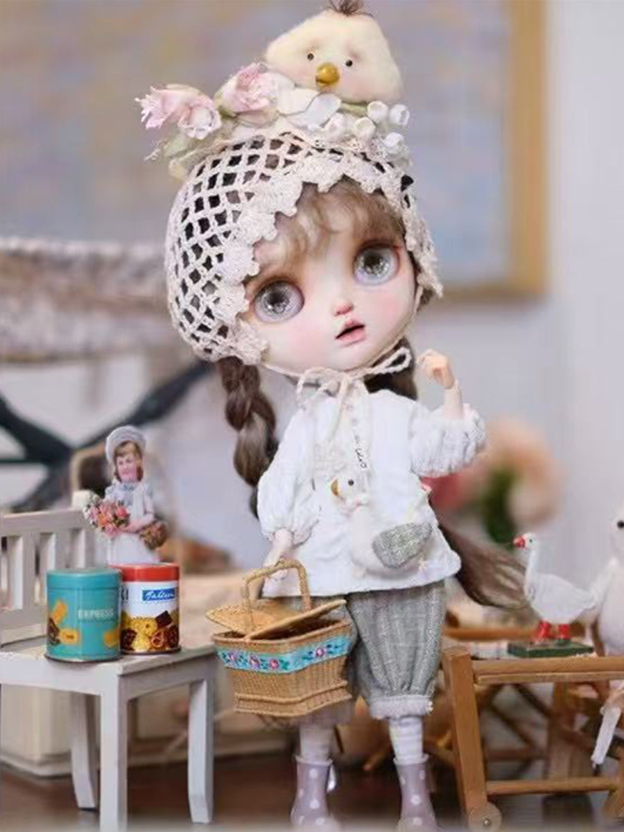 Handmade Outfit for Blythe/ Pullip, Animal Duck Set