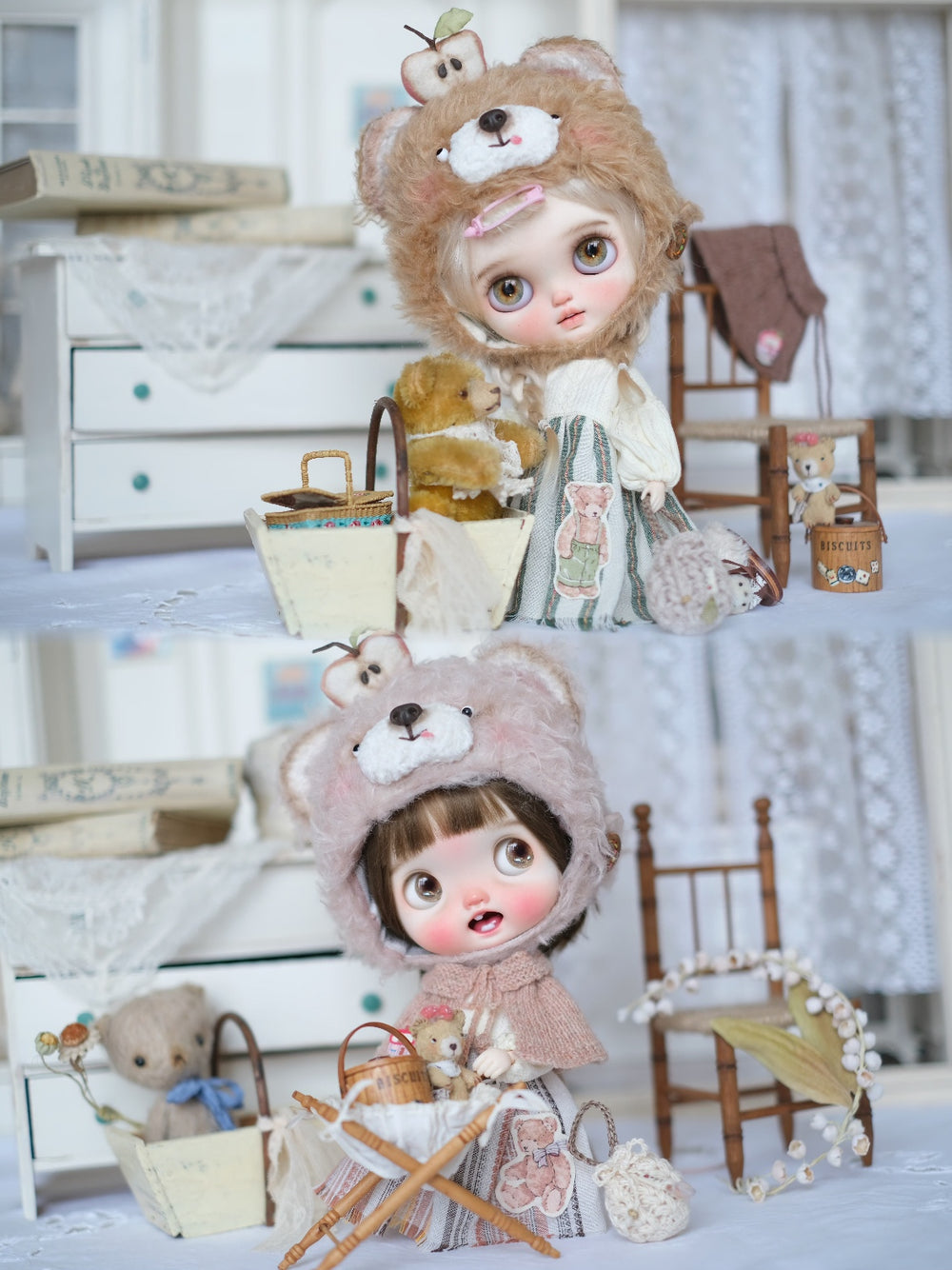 Cute Bear Forest Blythe Outfit | ToastDoll