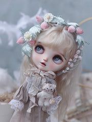 Strawberry Lily Blythe Headband | ToastDoll