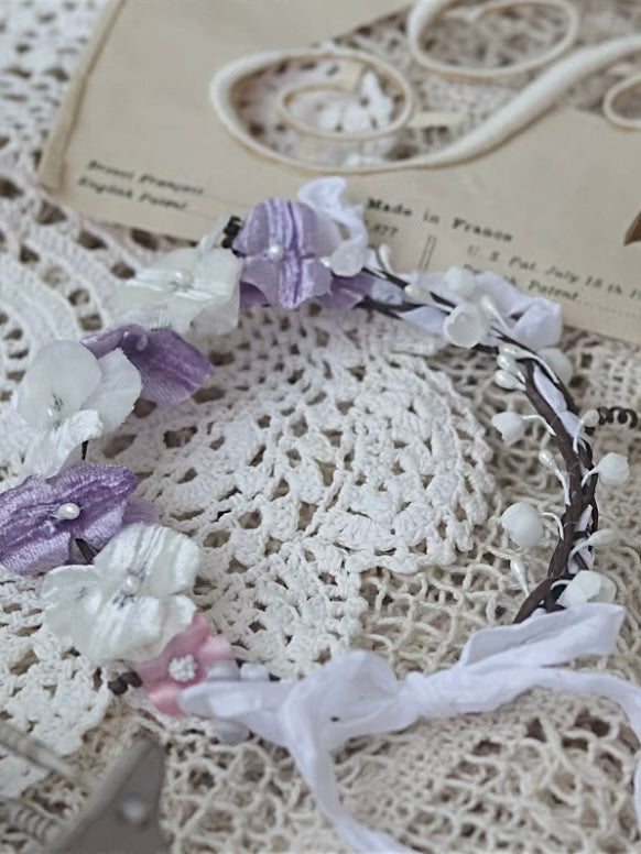 Pansy Floral Blythe Headband | ToastDoll