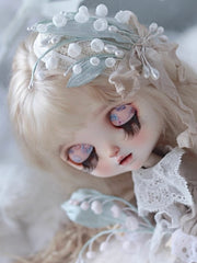 Blue Lily Blythe Hair Clip On Doll Display  | ToastDoll