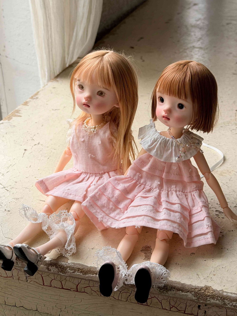 Spring Pink Cotton Blythe 1/6 BJD Dress  | ToastDoll