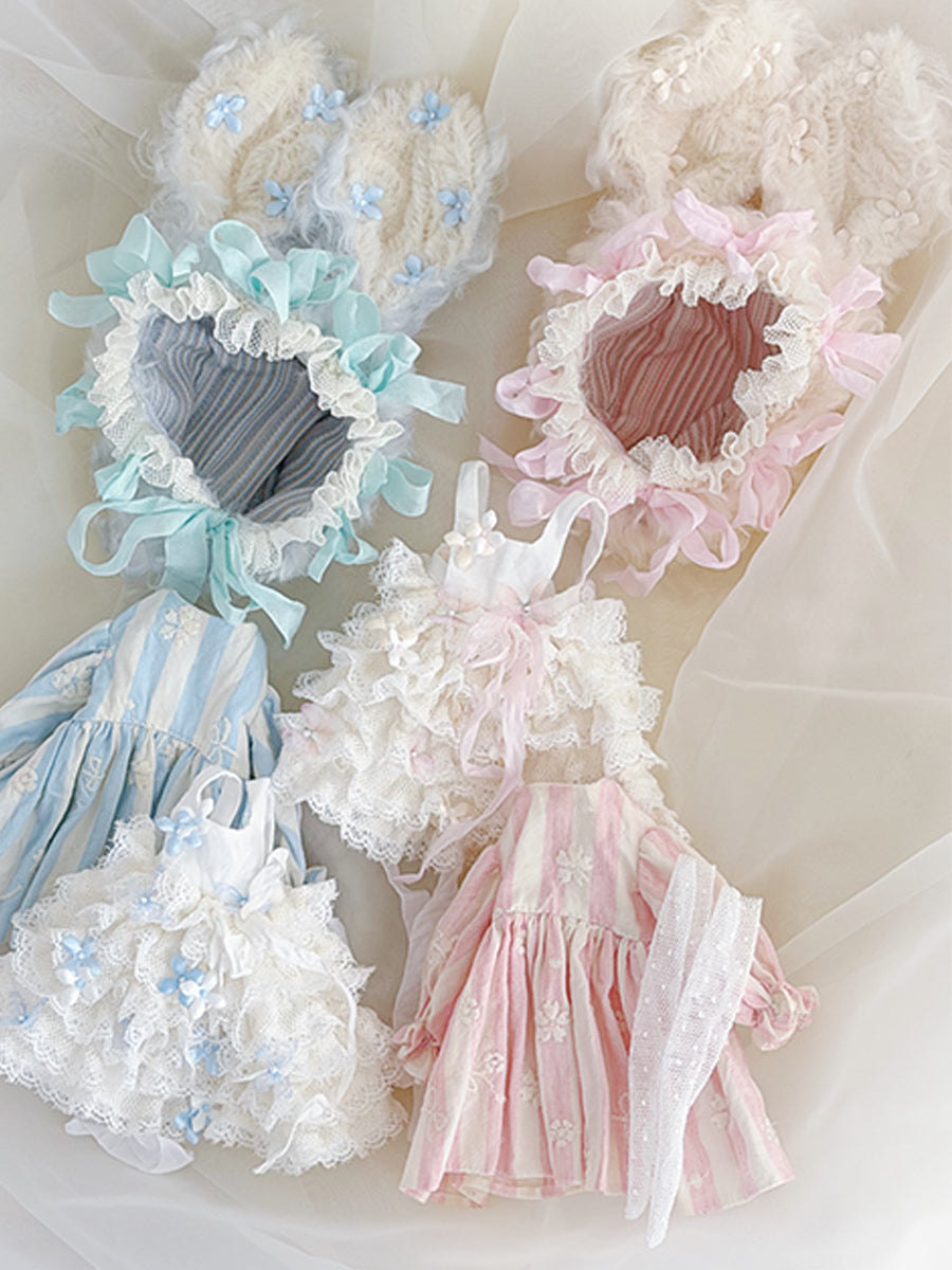 Handmade Outfit for Blythe/Obitsu/Pullip, Bunny Dress Set