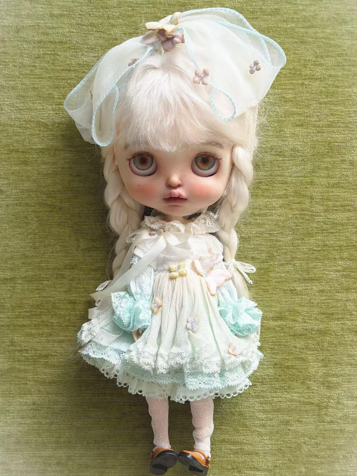 Light Blue Butterfly Blythe Dress Set | ToastDoll