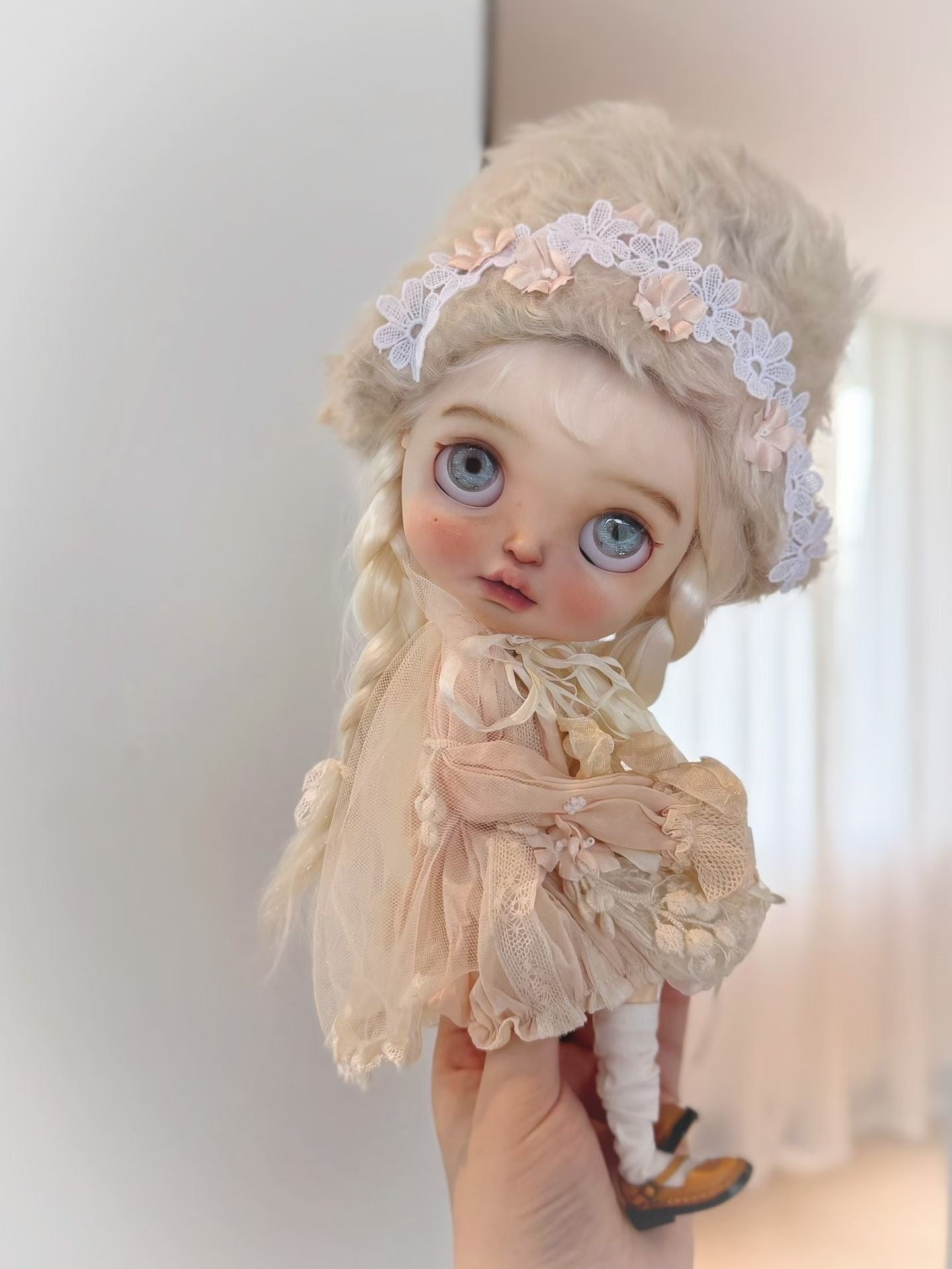 Soft Cozy Elegant Blythe BJD Set - Handmade Doll Clothes - ToastDoll