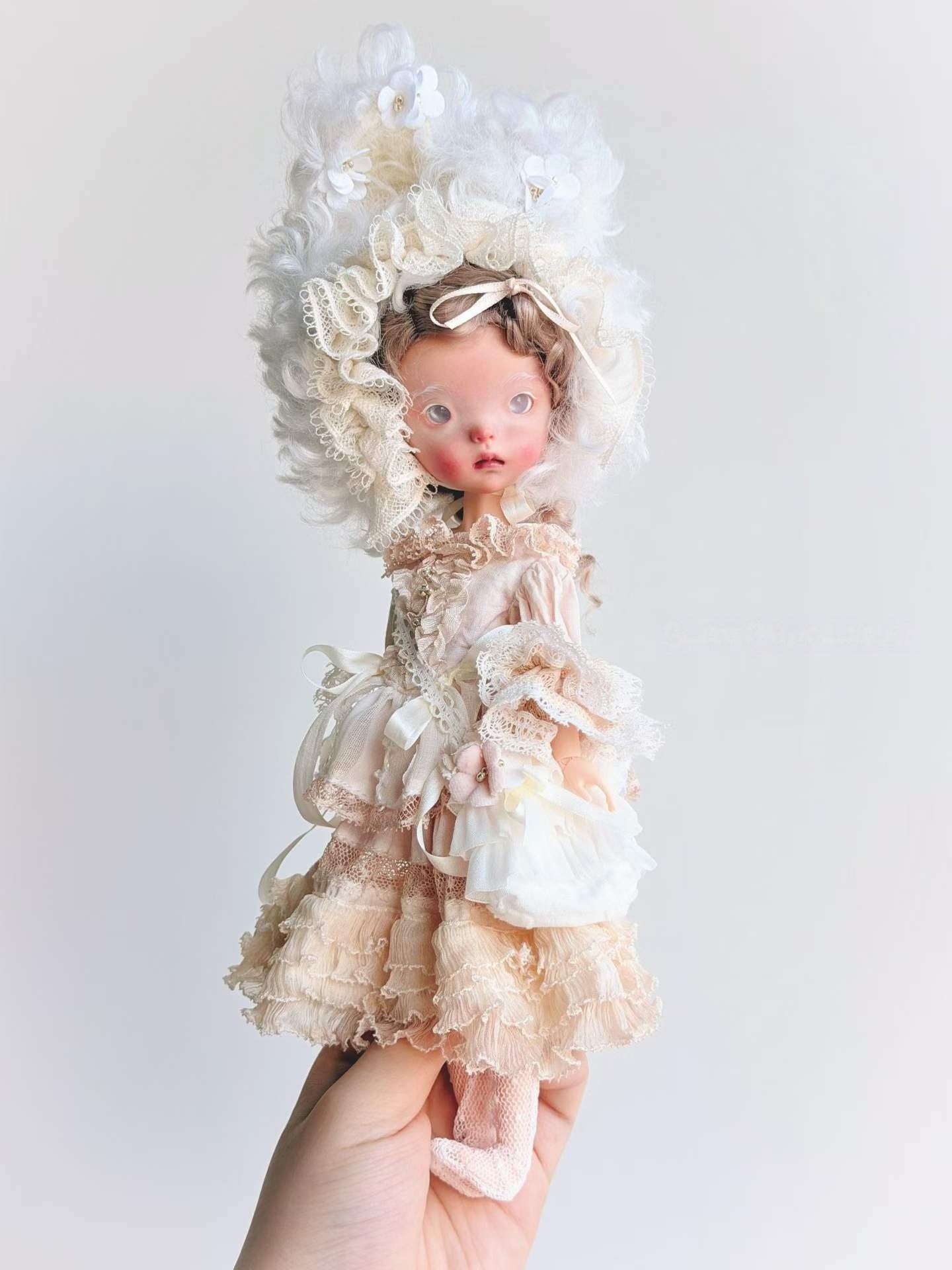 Soft Bunny Blythe 1/6 BJD Set - Handmade Doll Clothes - ToastDoll