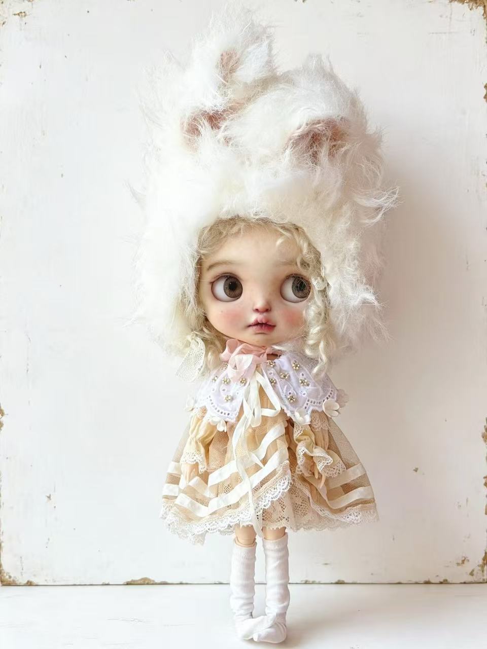 Blooming Bunny Blythe BJD Set - Handmade Doll Clothes - ToastDoll