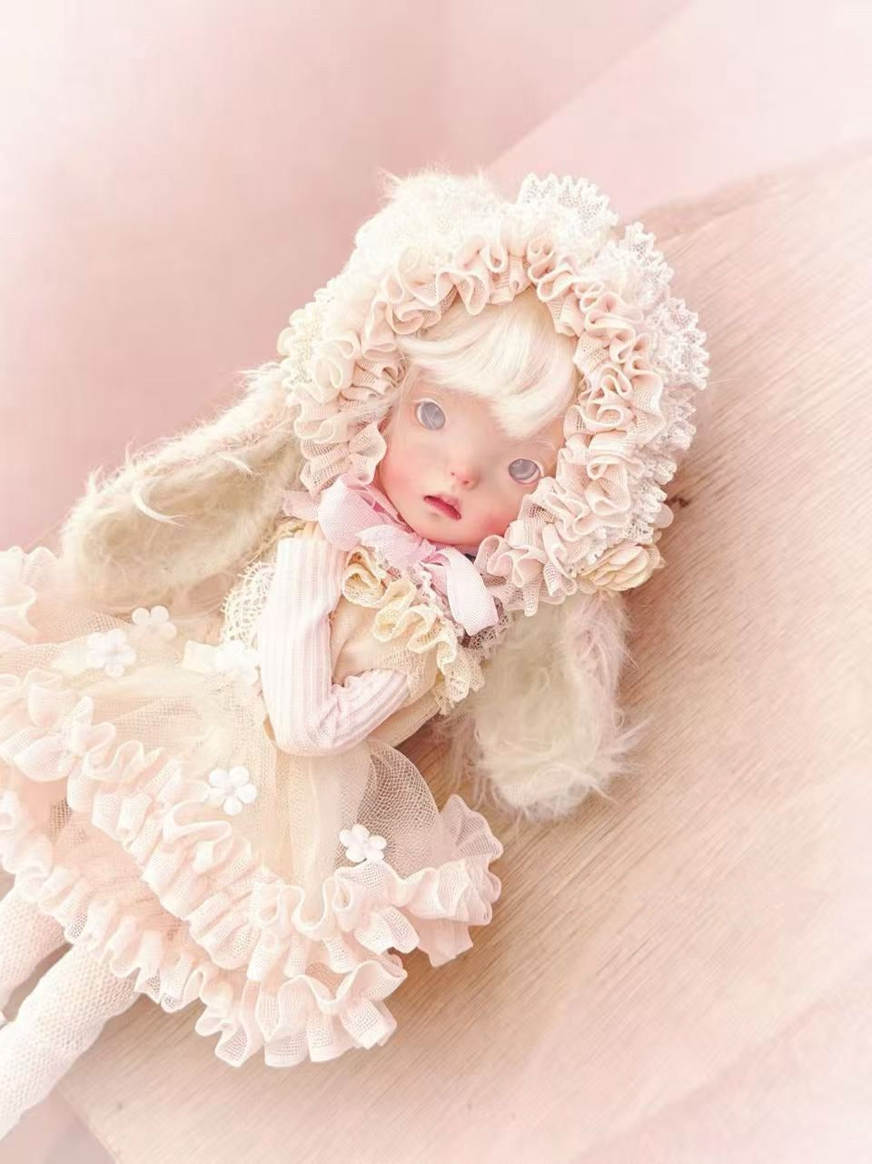 Little Lop Bunny Blythe BJD Set - Handmade Doll Clothes - ToastDoll