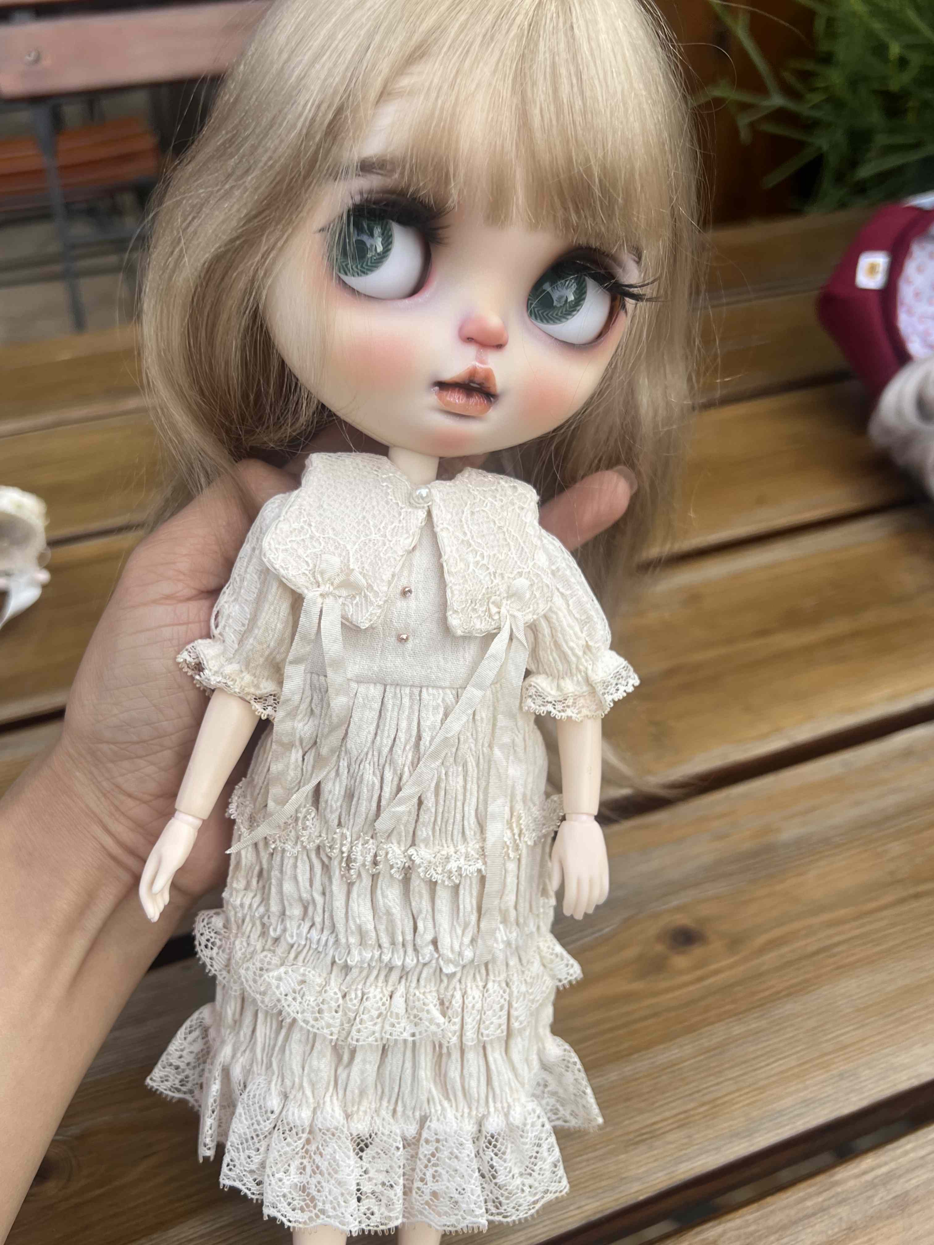 Handmade Outfit for Blythe/Obitsu,Vintage Dress