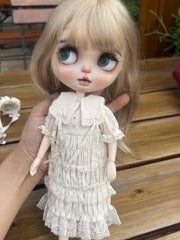 Handmade Outfit for Blythe/Obitsu,Vintage Dress