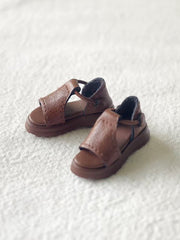 Handmade Shoes for Blythe/Obitsu, Summer Slides Leather Shoes