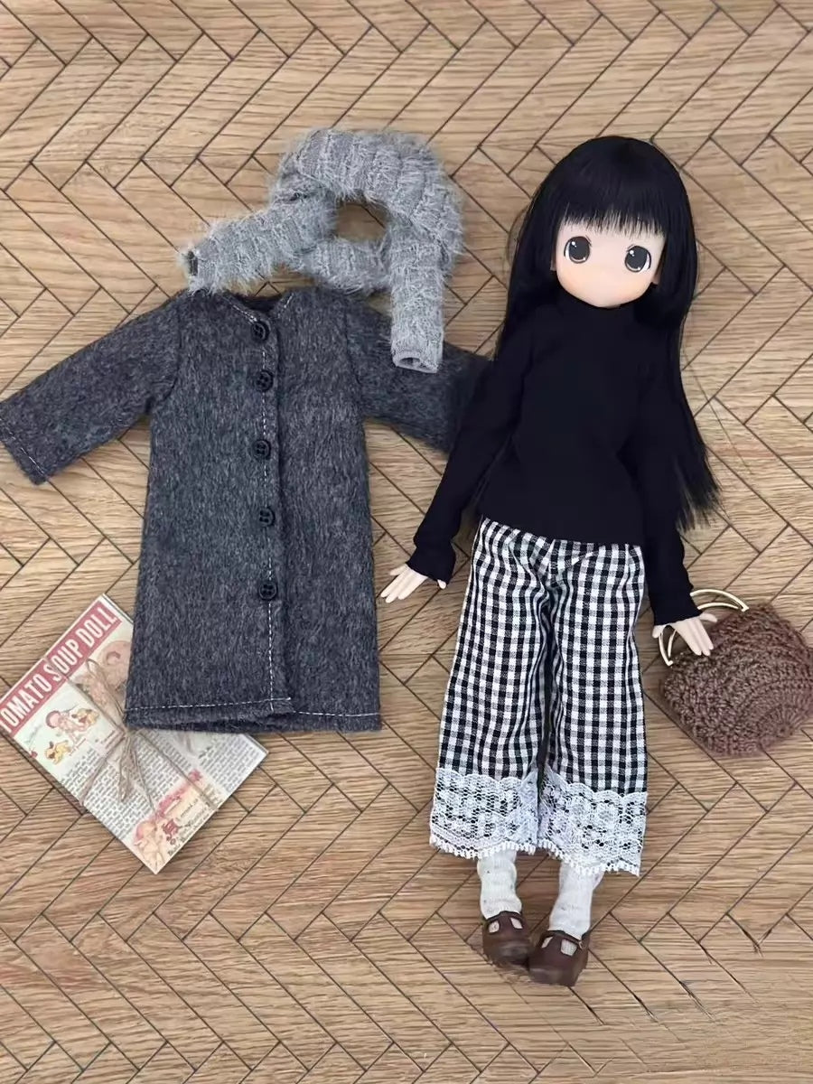 Snow Bestie Blythe 1/6 BJD Grey Set | ToastDoll