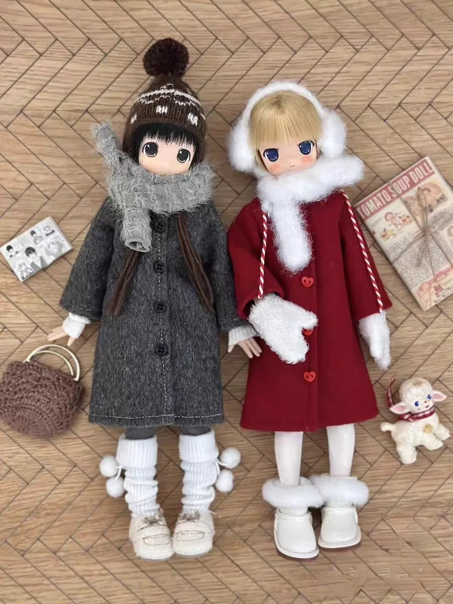 Snow Bestie Blythe 1/6 BJD Set On Doll Display | ToastDoll