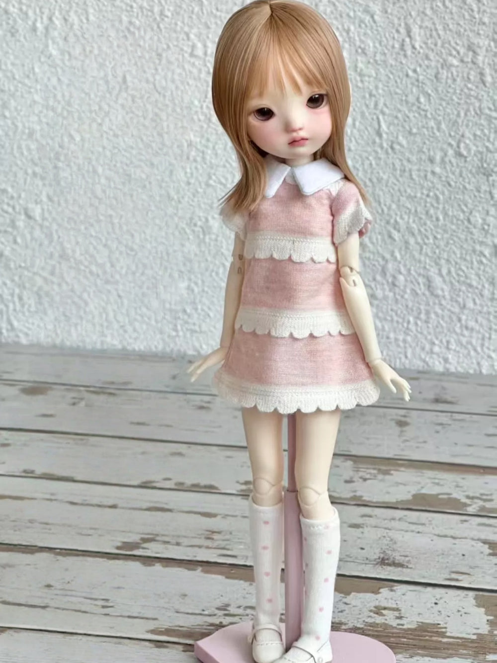 Scallop Wave Blythe 1/6 BJD Pink Set | ToastDoll