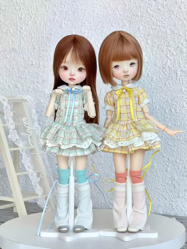 Tiered Peter Pan Blythe BJD Dress | ToastDoll