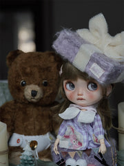 Bonnie Custom Blythe OOAK - Purple Gift Doll - ToastDoll
