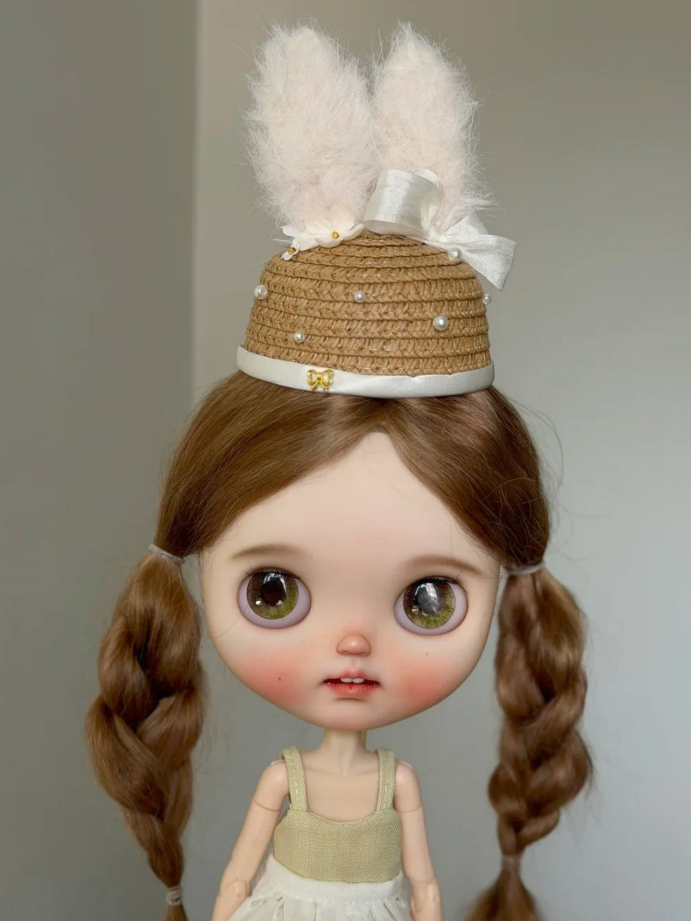 Straw Bunny Blythe 1/6 BJD Set Close-up | ToastDoll