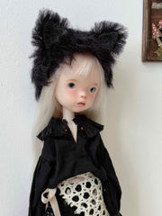 Grunge Kitty Blythe 1/6 BJD Black Outfit Half Body Shot | ToastDoll
