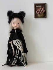 Grunge Kitty Blythe 1/6 BJD Black Outfit | ToastDoll