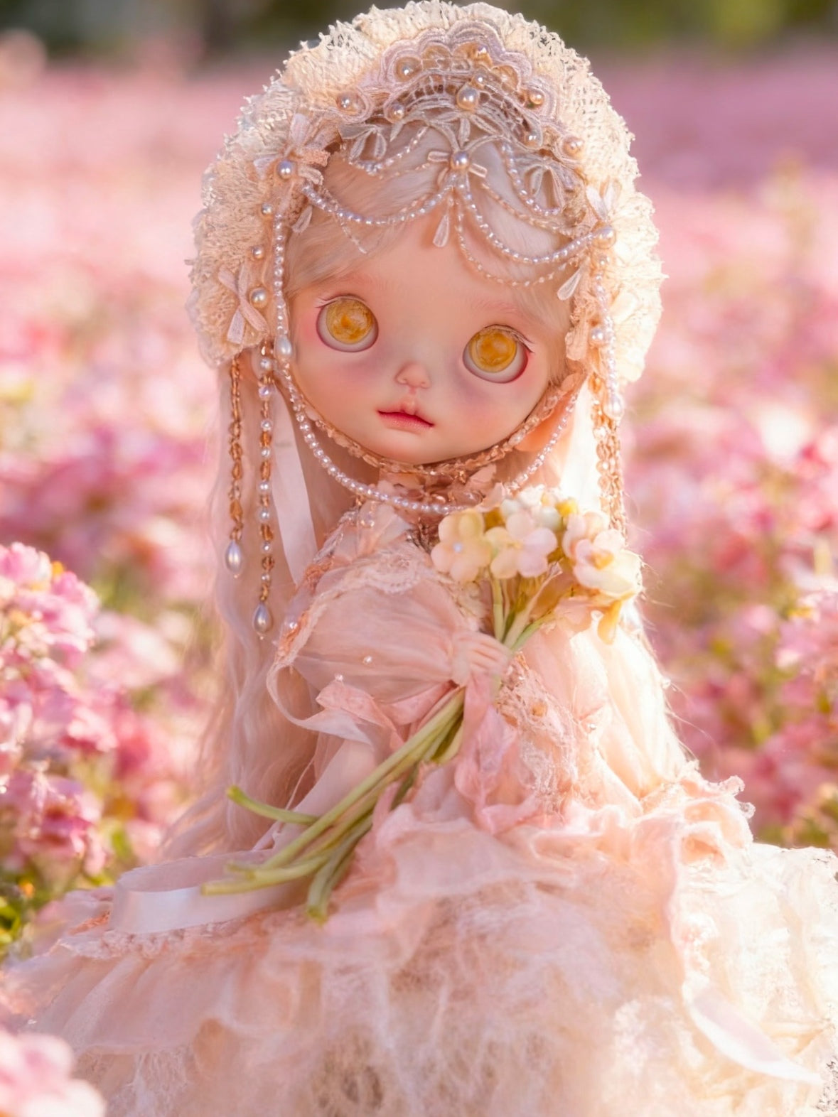 Giselle Custom Blythe OOAK Standing Pose | ToastDoll