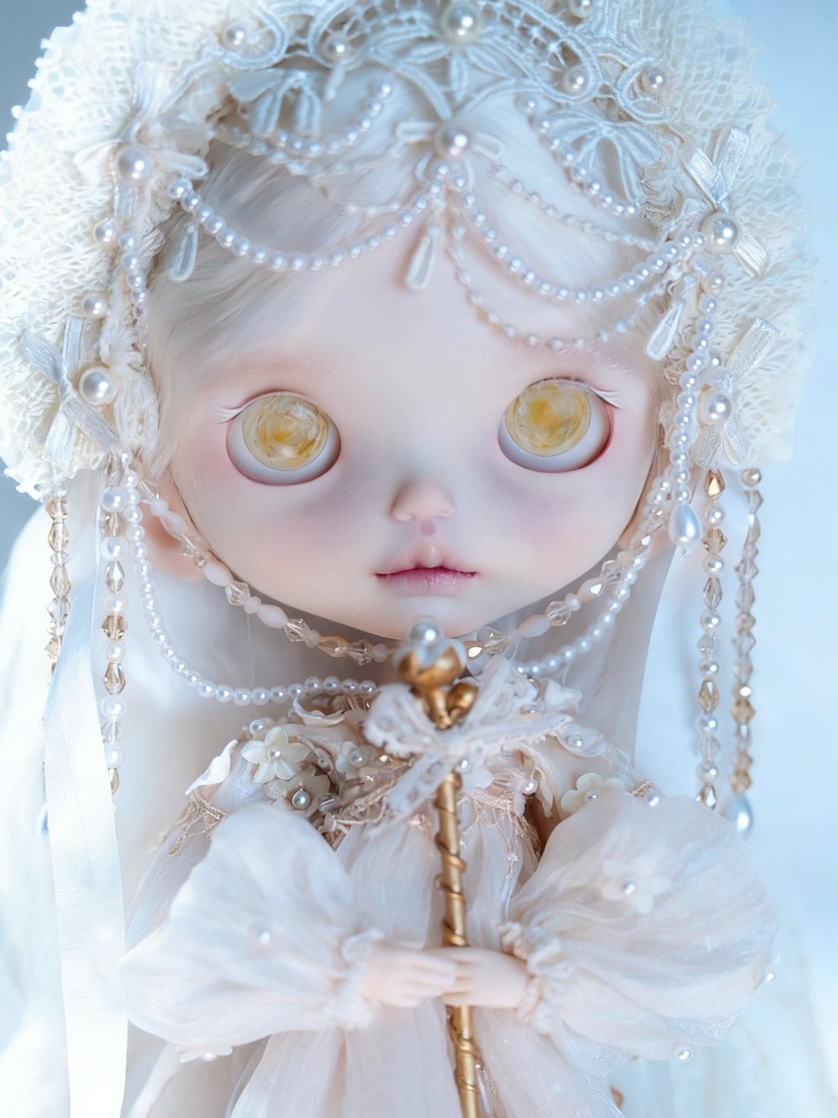 Giselle Custom Blythe OOAK Detail | ToastDoll