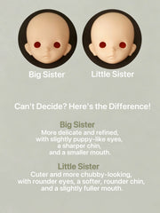 MiaoFu Sisters - 1/6 BJD Blank Head - ToastDoll