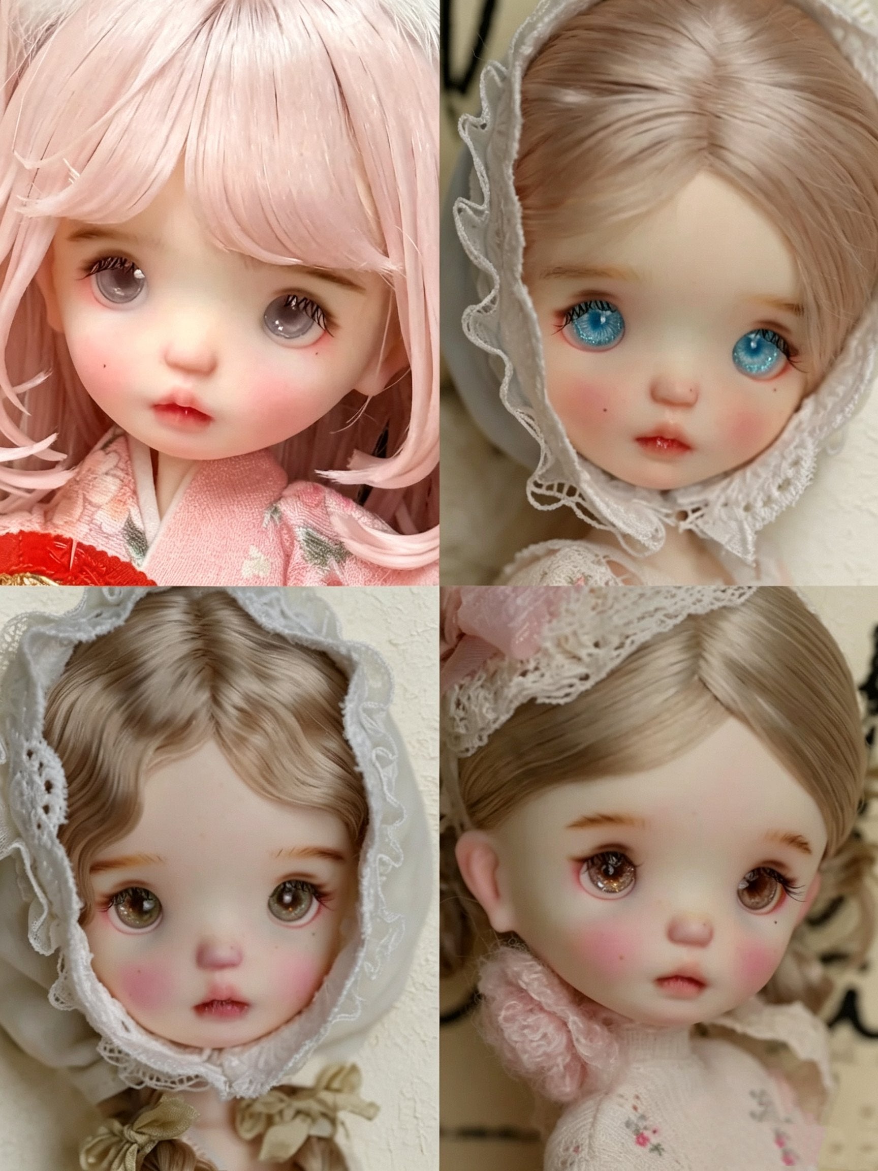MiaoFu Sisters - 1/6 BJD Blank Head - ToastDoll