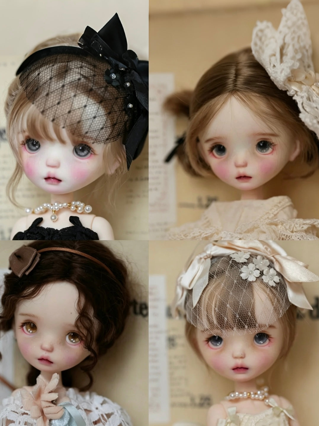 MiaoFu Sisters - 1/6 BJD Blank Head - ToastDoll