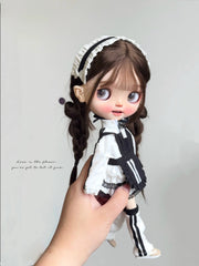 Sporty Maid Blythe Outfit - Handmade Doll Clothes-ToastDoll