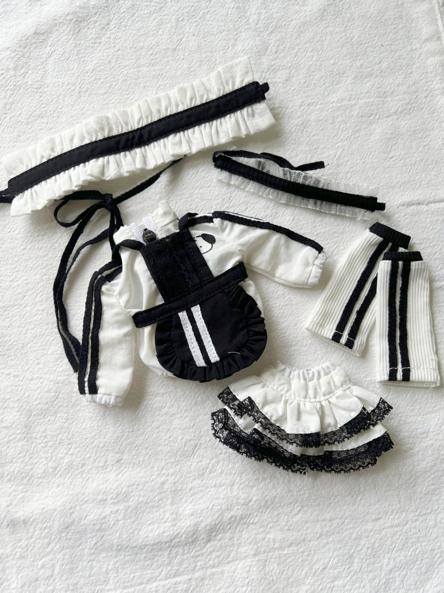 Sporty Maid Blythe Outfit - Handmade Doll Clothes-ToastDoll