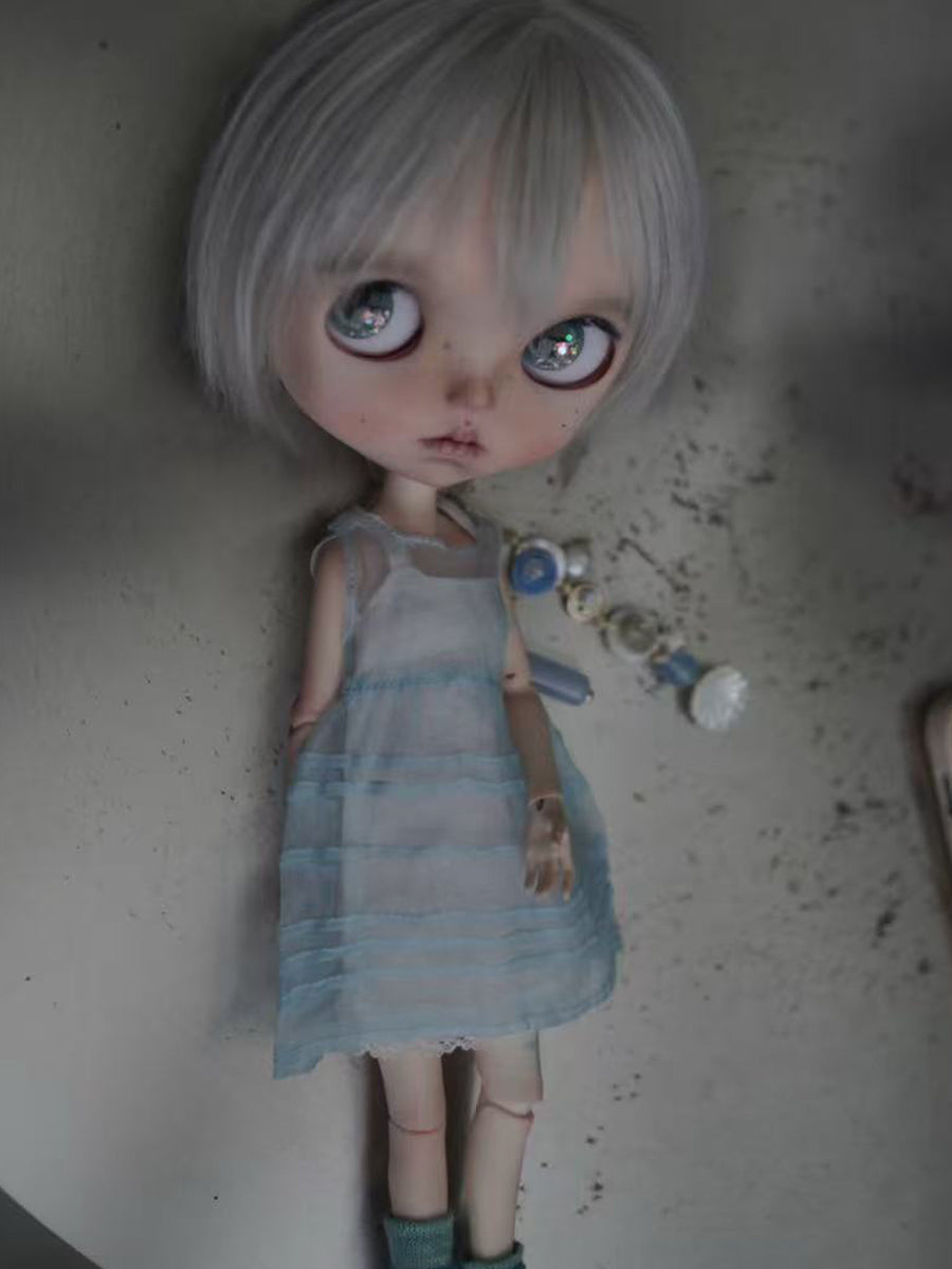 OOAK Custom Blythe Doll For Commission, Ocean Maiden