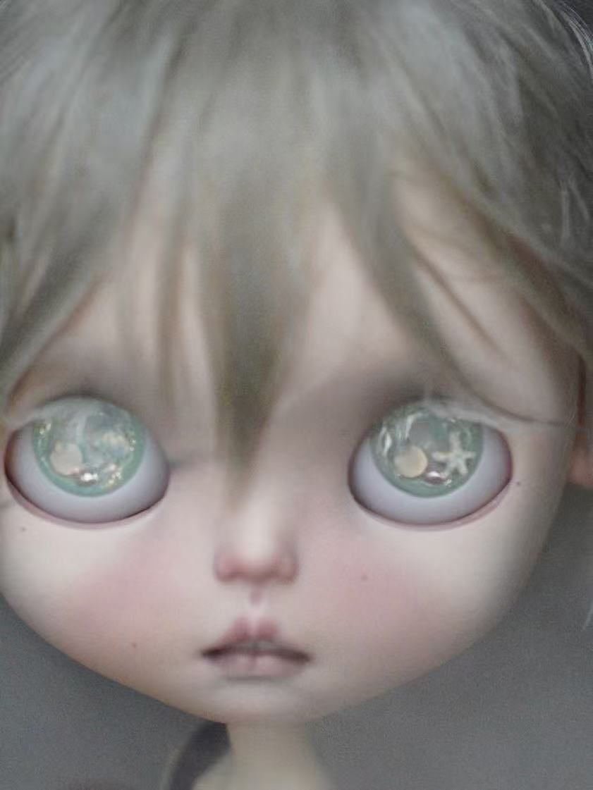 OOAK Custom Blythe Doll For Commission, Blue Soda