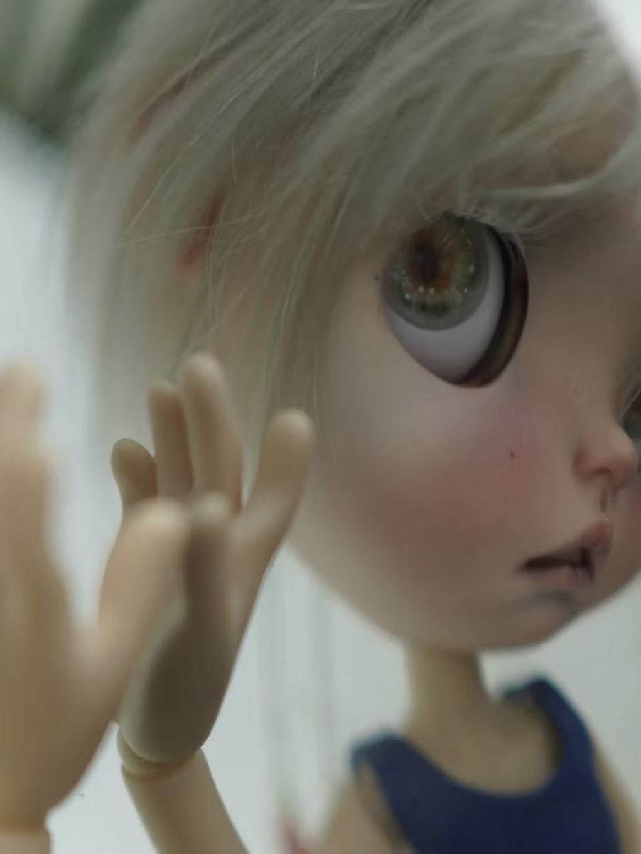 OOAK Custom Blythe Doll For Commission, Blue Soda