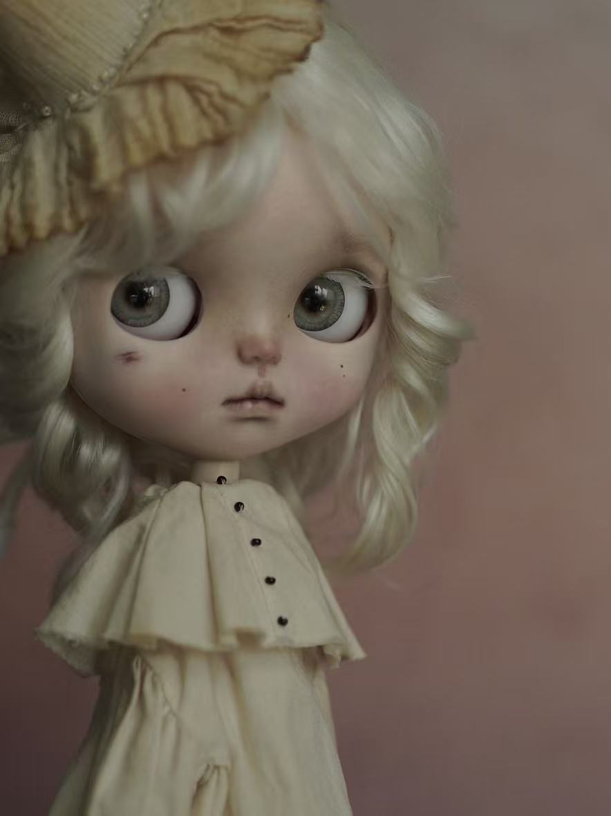 OOAK Custom Blythe Doll For Commission, Redemption's Light